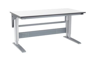 WFI pakkebord W300 1600x800 mm inkl. grå laminatbordplade