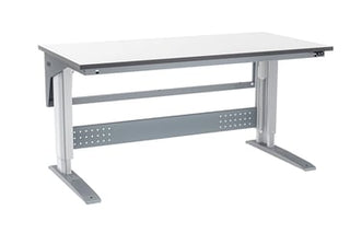 WFI pakkebord W300 1600x800 mm inkl. grå laminatbordplade