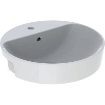 Geberit Variform håndvask 500x178mm delv nedf hvid porcelæn