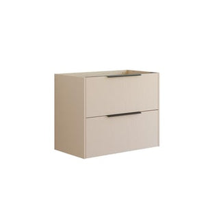 Dansani Mido vaskeskab 80 cm m/2 skuffe, stribet sand