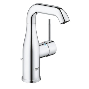 GROHE Essence etgrebs håndvaskarmatur 114 mm tud m/bv, forkr messing