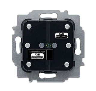 ABB KNX betjeningselement, standard, 2/4 tryk 6108/07-500