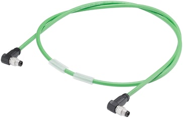 Bus kabel, ET, 2X M8 vinklet, 5,0M
