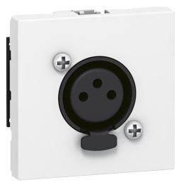 Multimedieudtag Mosaic Audio 1x XLR 3P hun 2M hvid