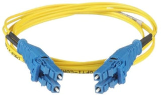 2 fiber OM3 patch cord, LC push pull konnektors, LSZH, Standard IL 3m