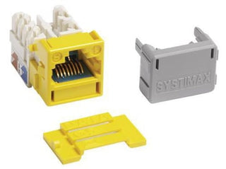 Modular jack Kat6A MGS600 gul