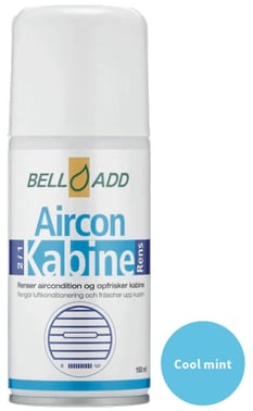 Bell Add Aircon Kabine Rens - 150 ml Aerosol Cool mint