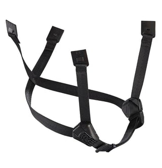 Petzl Dual hagerem A010FA01 t. Vertex & Strato hjelme, Standard længde, Sort