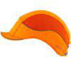 Bump Cap Air Stream kort skygge Hi-Vis orange