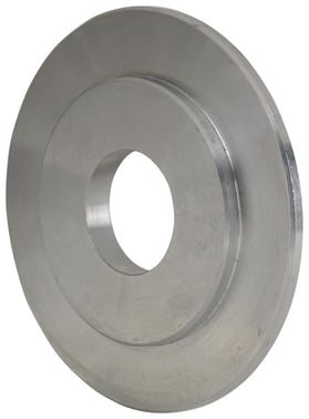 Aluminiumsflange 76,2 til viklede kompaktdiscs