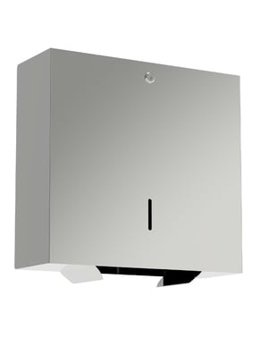 Pressalit Public Premium toiletpapirholder t/1 stor rulle toiletpapir poleret stål
