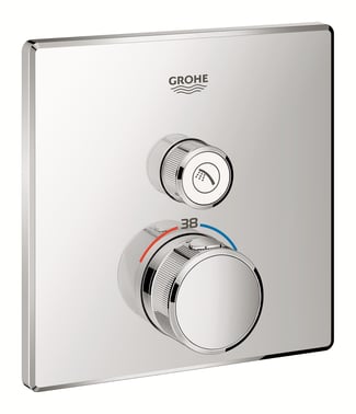 Grohtherm SmartControl termostat udvendig del firkant 1SC