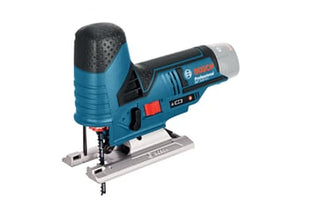 Blå Bosch 12V akkustiksav gst 12V-70 solo