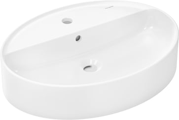 hansgrohe Xuniva D Bowlevask 600/450 m/hh og overløb, hvid