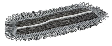 Vikan Damp 47 Dark mikrofibermoppe Hook & Loop 25 cm grå
