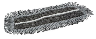 Vikan Damp 47 Dark mikrofibermoppe Hook & Loop 25 cm grå
