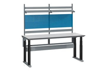 WFI arbejdsbord W280 Komplet A 2000x800 mm, laminat