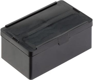 WEZ ESD kasse med låg 136 x87 x 55 mm sort