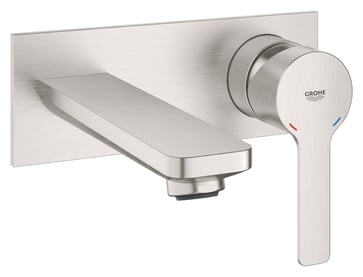 GROHE Lineare New 2-huls håndvaskarmatur til indb. udv. dele str. M, SuperSteel