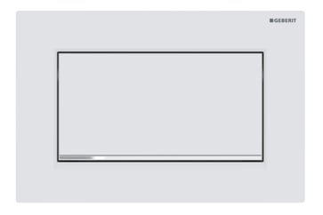 Geberit Sigma30 betjeningsplade, mat Alpin-hvid