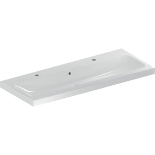 Geberit iCon Light håndvask 1200 x 480 mm, hvid porcelæn KeraTect