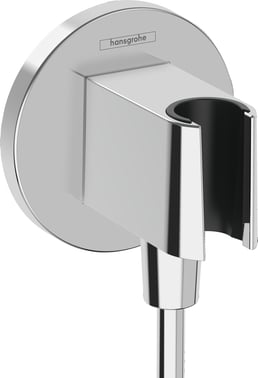 hansgrohe FixFit S slangeudtag med bruseholder, krom