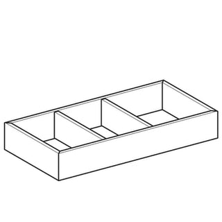 Geberit Variform skuffeindsats 150x62x373mm  spånplade