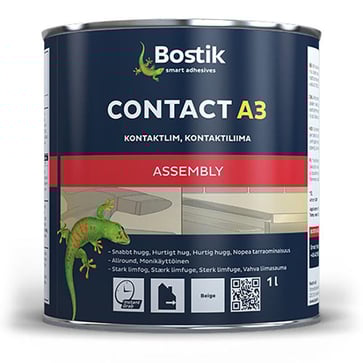 Kontakt lim Bostik A3 1 liter