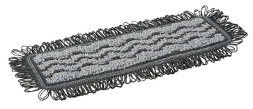 Vikan Damp 42 Dark mikrofibermoppe Hook & Loop 25 cm grå