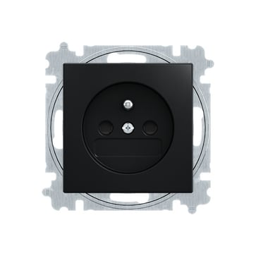 ABB-BASIC55 PIN-stikkontakt mat sort