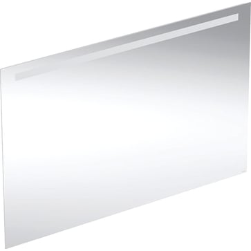 Geberit Option Basic Square spejl med lys 140 x 90 cm, aluminium