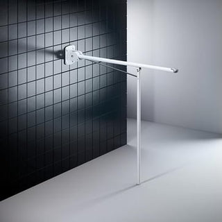 VALUE toiletstøtte 850 mm / 800 mm ben hvid