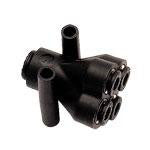 Dobbelt Y-Stykke 4mm 4mm 3144