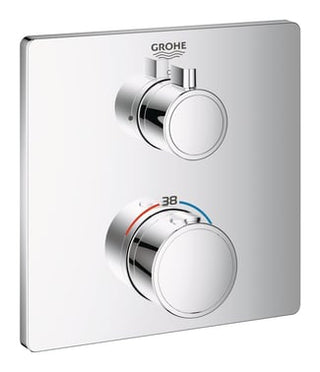 GROHE Grohtherm forplade til Smartbox brus firkant