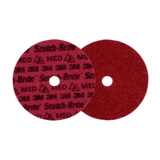 3M Scotch-Brite Precision overfladebehandlingsrondell PN-DH Medium 178mm x 22.23Mm