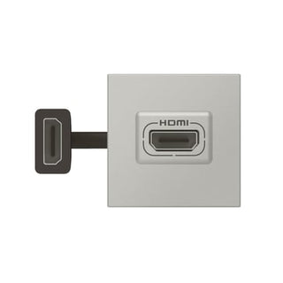 Mosaic AV HDMI udtag forlænger 15cm kabel 2M alu