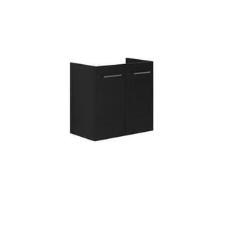 Dansani Mido vaskeskab 60 cm m/2 låger, sort struktur