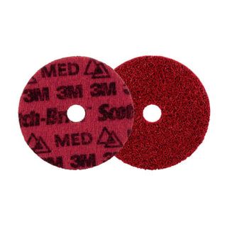3M Scotch-Brite Precision overfladebehandlingsrondell PN-DH Medium 100mm x 16mm