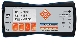 Solarmex 1000 MEM, med hukommelse