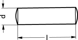 4,0X10 SFA4 cylinderstift