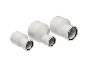 Uponor Decibel reduktion 110/50 mm med 1 muffe