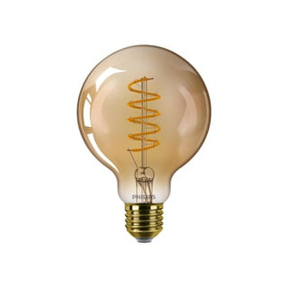 Philips MASTER Value LED Standard Dæmpbar 4W (15W) E27 G93 Guld Spiral Glas