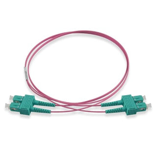 Fiberpatchkabel OM4 SCD/SCD LSZH 2m