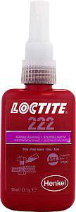 Skruesikring Loctite 222 lav styrke 50 ml