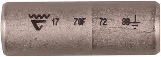 Cu-pressemuffe m/væg KSF70M, 70mm2