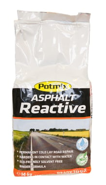 Potmix asphalt reactive 14 kg koldasfalt