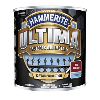 Hammerite Ultima Rød RAL3003 250ml