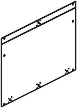 Afdækning lodret mellem LAHS3x4