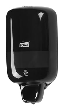 Tork Mini Sæbe Dispenser, Sort, S2 - 1000 ml