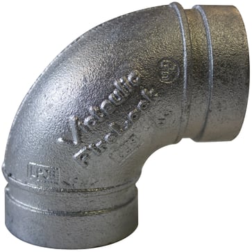 Victaulic FireLock No.001 bøjning 90° 6" galvaniseret